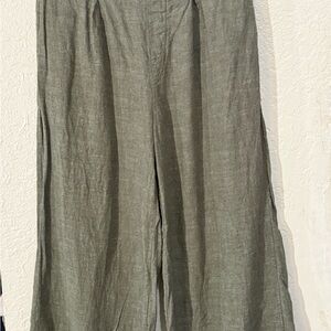 Ella Moss Olive Wide Leg Pants